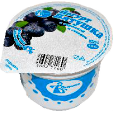Йогурт "Вятушка" 4% черника